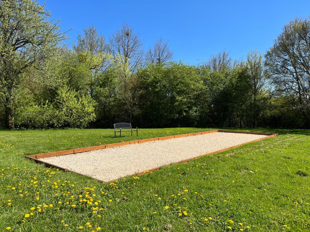Gite A L'Oree Du Pre Villiers-Saint-Benoit Buitenkant foto